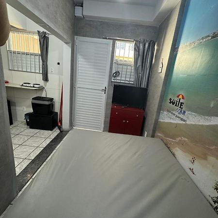 Suite Mar 210 - Economica E Compacta - Praia Do Morro - Predio Frente Mar Com Elevador, Atravessou A Avenida, Ja Esta Na Praia - Garagem - Internet Гуарапари Экстерьер фото